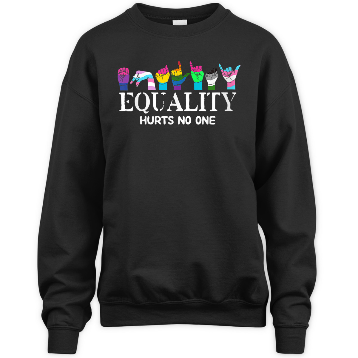 Womens Equality Hurts No One LGBT T-Shirt