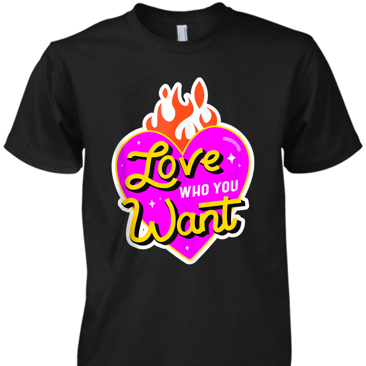 Love Who You Want Equality Social Justice T-Shirt