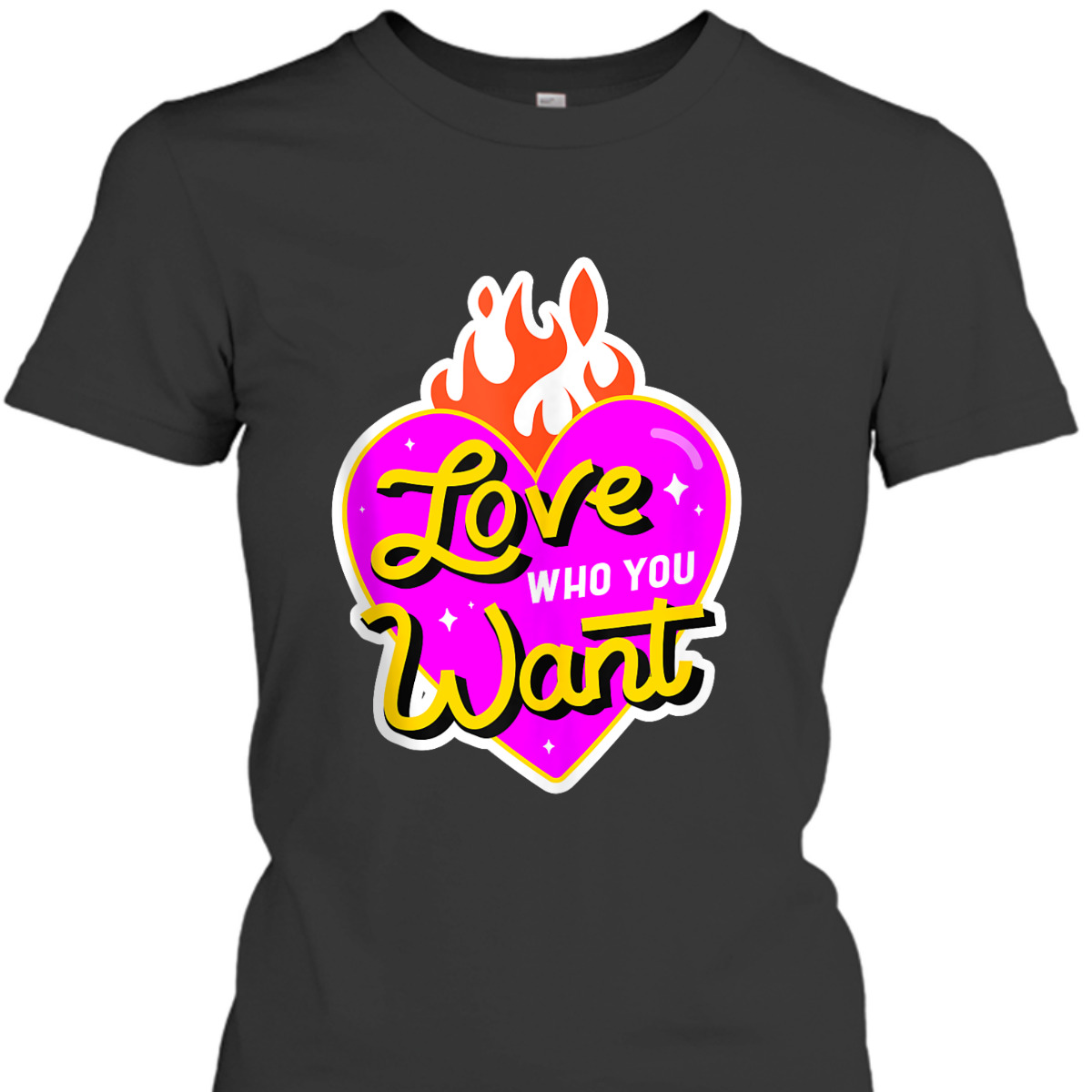 Love Who You Want Equality Social Justice T-Shirt