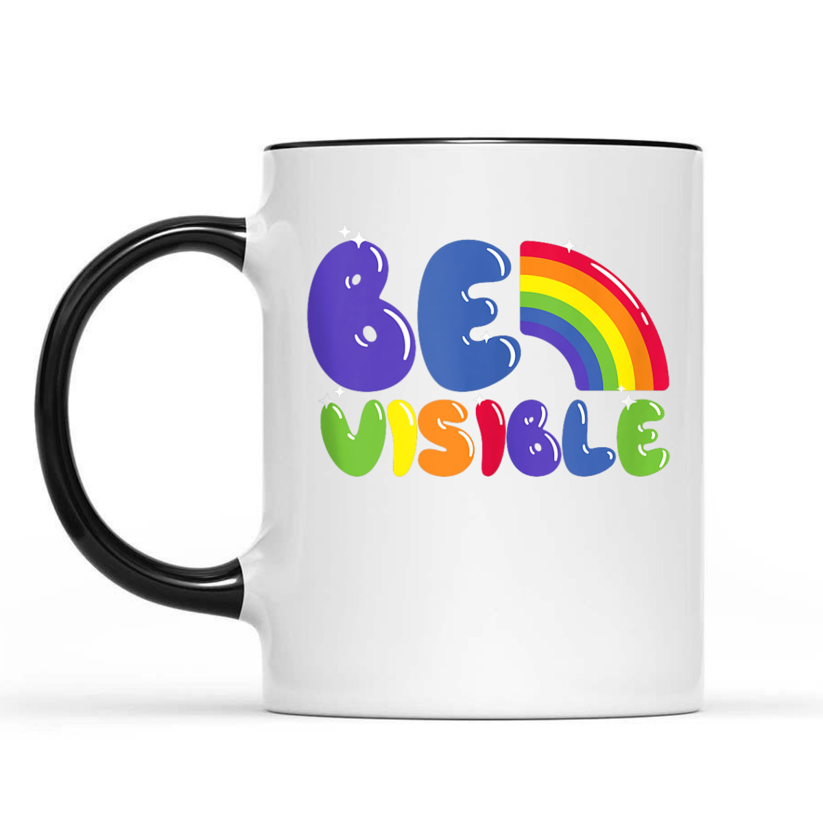 Be Visible LGBTQIA Equality Social Justice T-Shirt