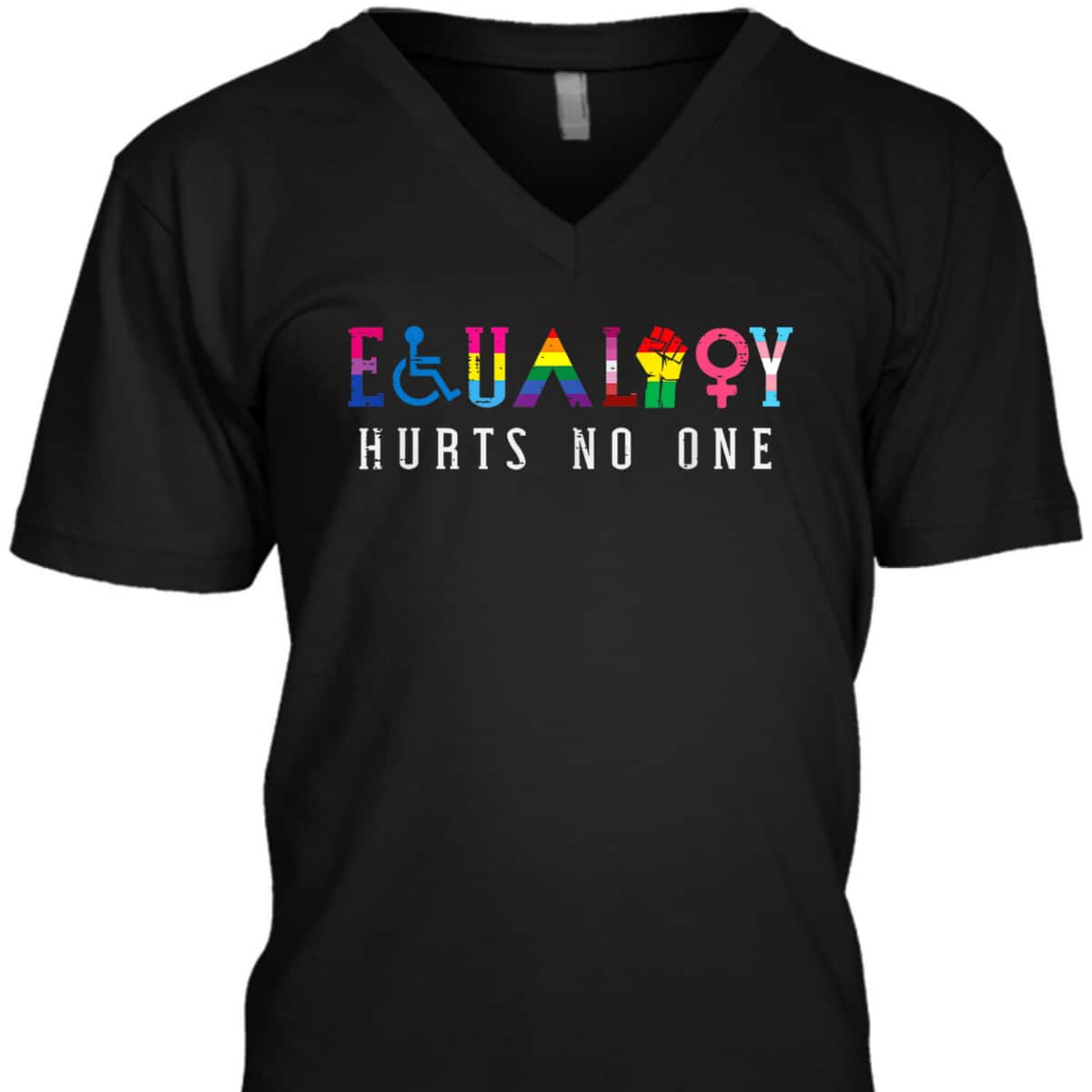 Lgbt Equality Hurts No One Pride Human Rights Men T-Shirt Lgbt Equality Hurts No One Pride Human Rights Men T-Shirt