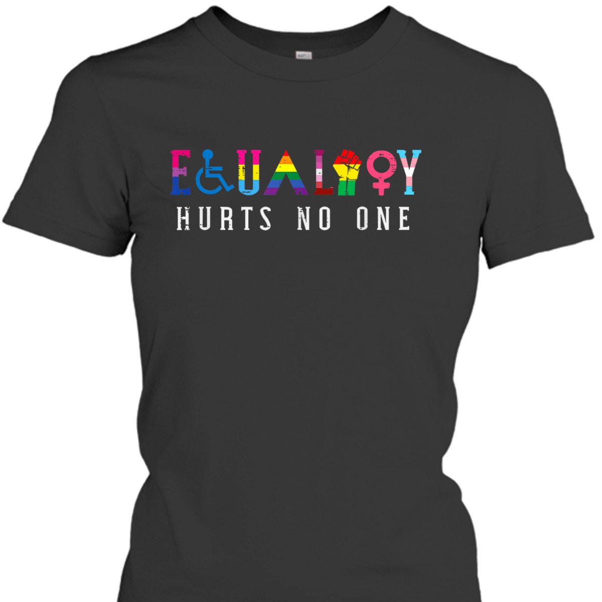 Lgbt Equality Hurts No One Pride Human Rights Men T-Shirt Lgbt Equality Hurts No One Pride Human Rights Men T-Shirt