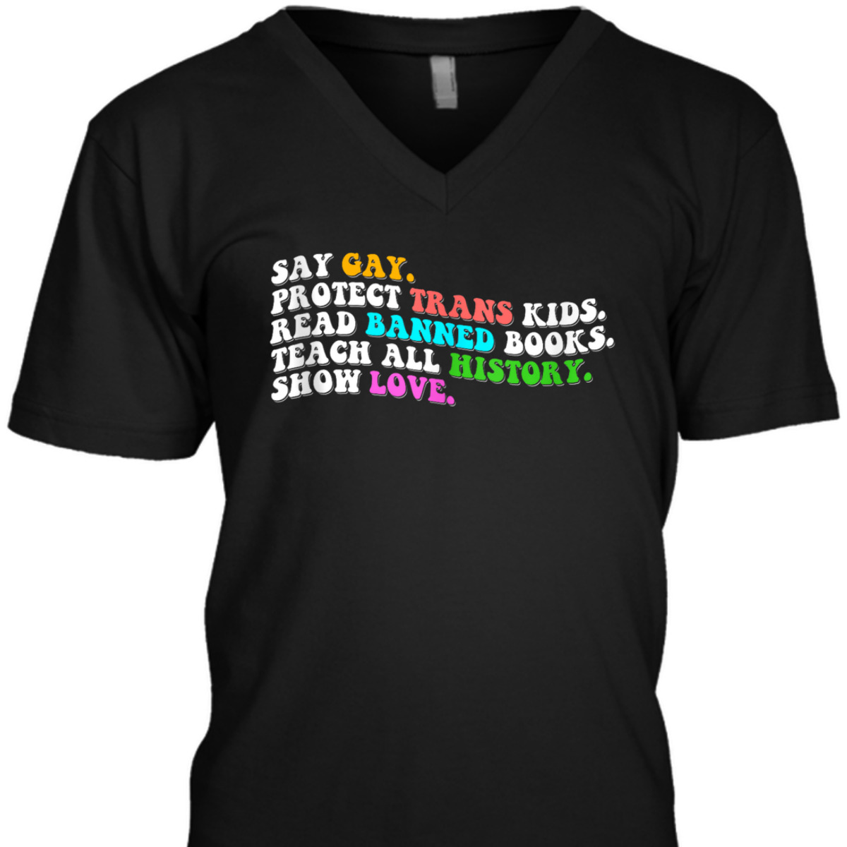 Retro Say Gay Protect Trans Kids LGBTQ Equality Pride Month T-Shirt Retro Say Gay Protect Trans Kids LGBTQ Equality Pride Month T-Shirt
