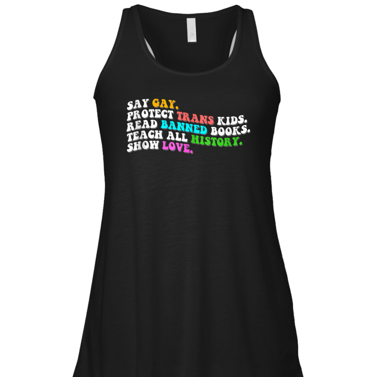 Retro Say Gay Protect Trans Kids LGBTQ Equality Pride Month T-Shirt