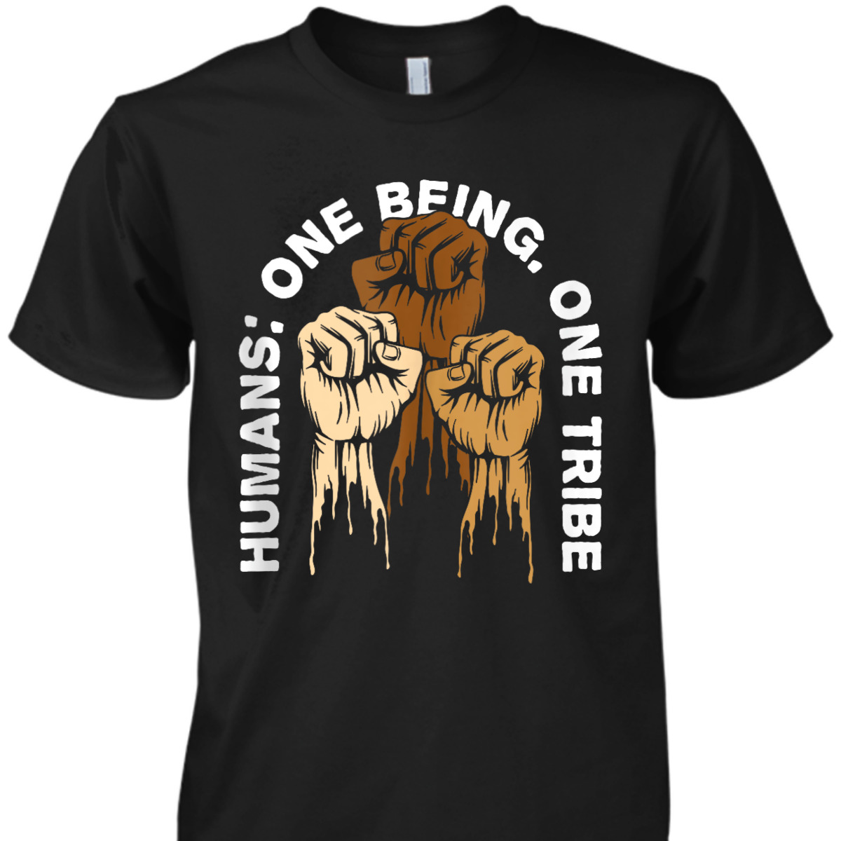 Humans One Being Anti Racist Human Rights T-Shirt
