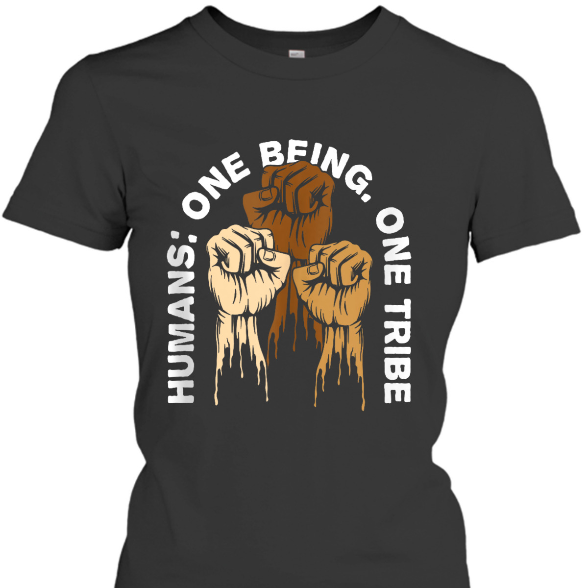 Humans One Being Anti Racist Human Rights T-Shirt