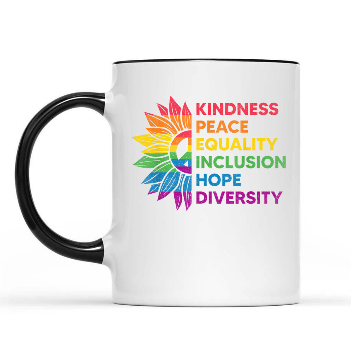 Kindness Peace Equality Inclusion Hope Diversity Gay Pride T-Shirt Kindness Peace Equality Inclusion Hope Diversity Gay Pride T-Shirt