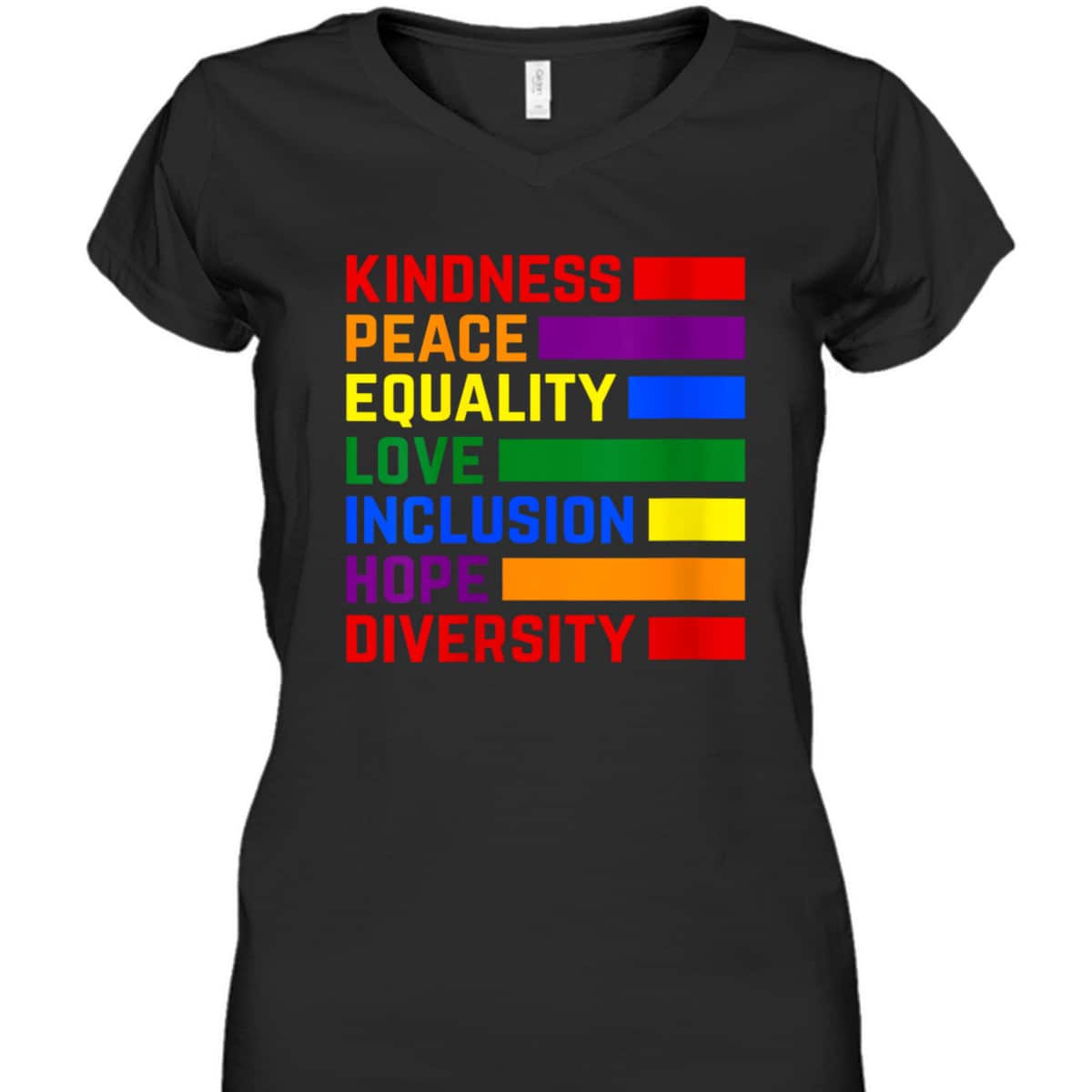 Womens Kindness Peace Equality Love Inclusion Hope Diversity T-Shirt Womens Kindness Peace Equality Love Inclusion Hope Diversity T-Shirt