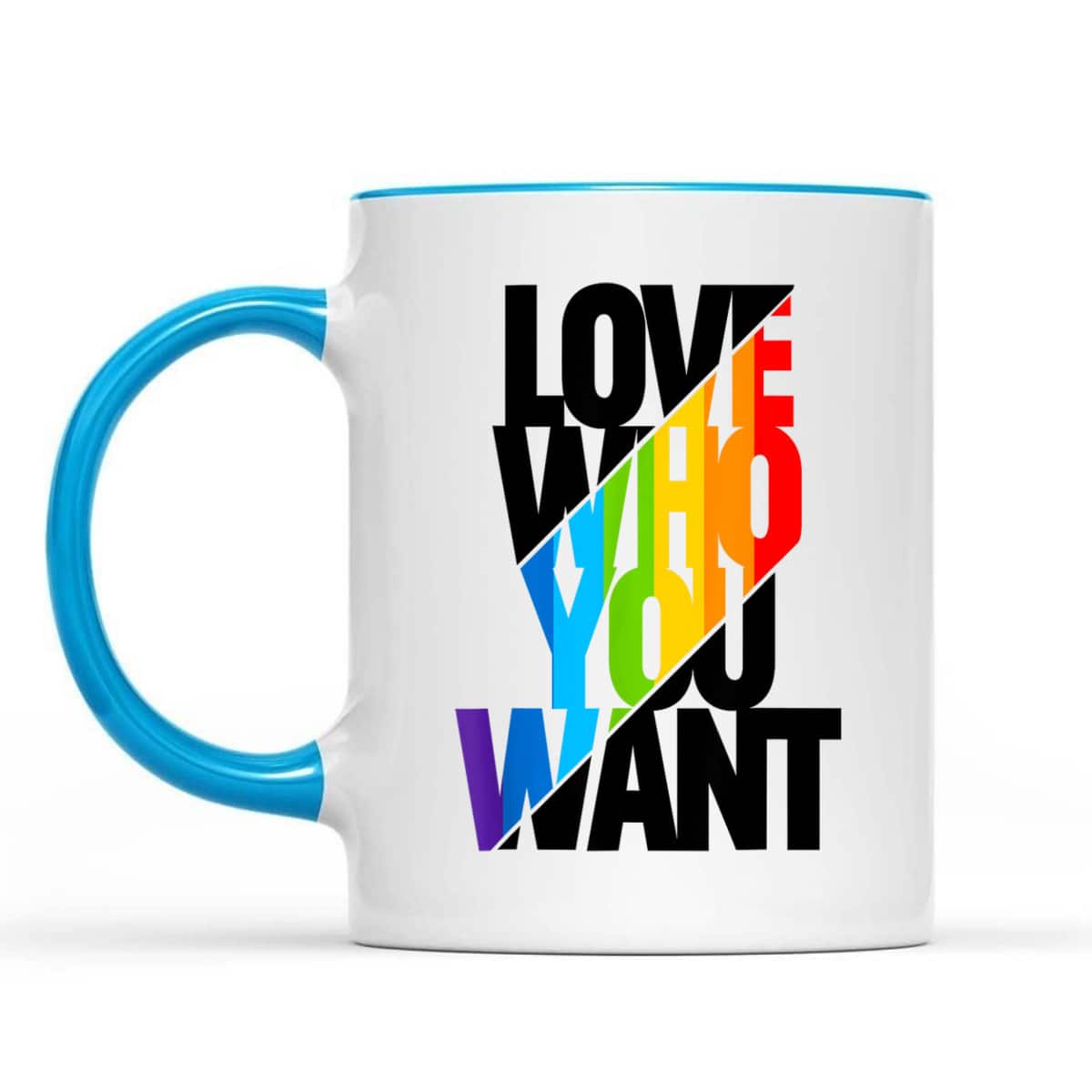 Love Who You Want Rainbow LGBT Pride Equality Love Is Love T-Shirt Love Who You Want Rainbow LGBT Pride Equality Love Is Love T-Shirt