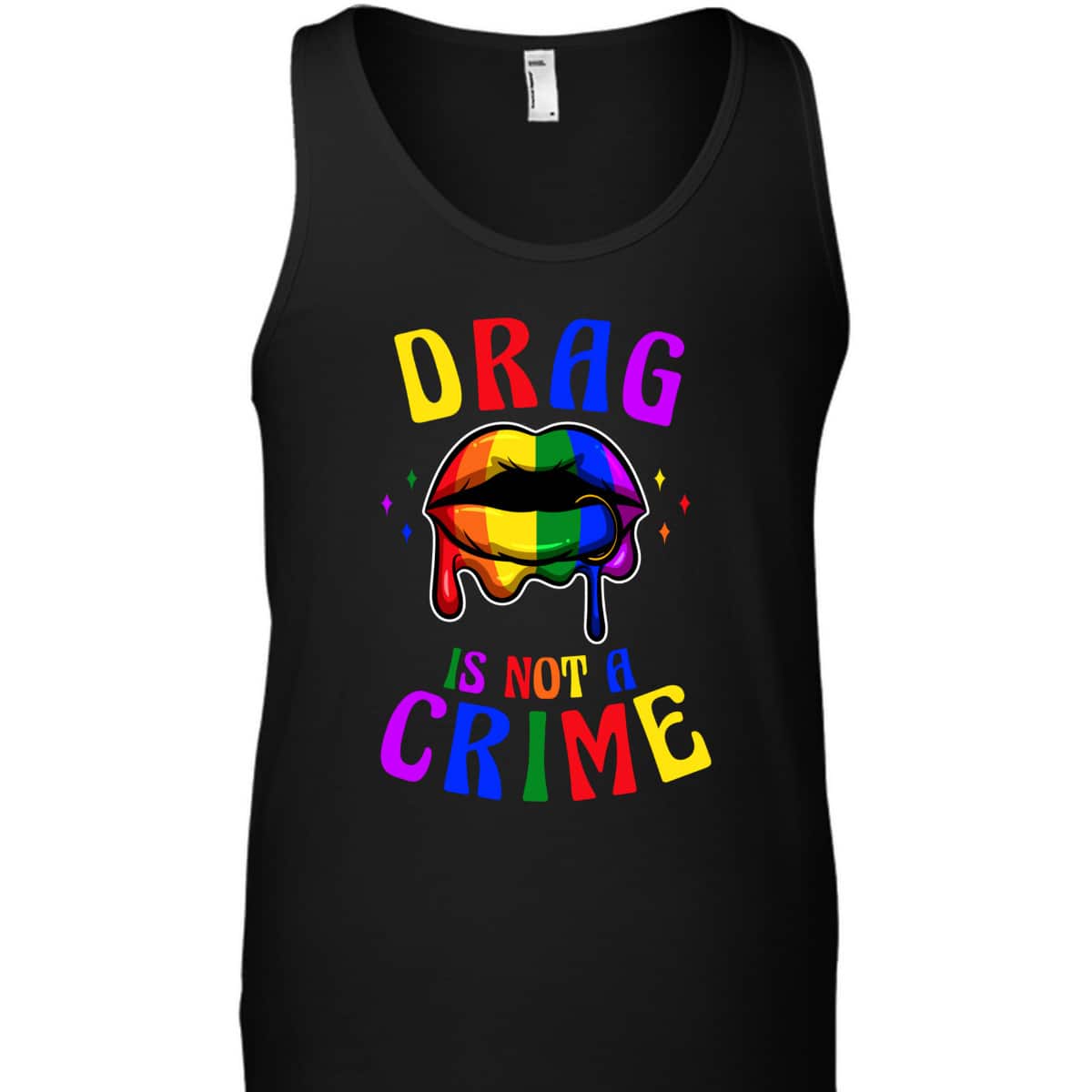 Drag Is Not A Crime LGBT Pride Equality Queen T-Shirt