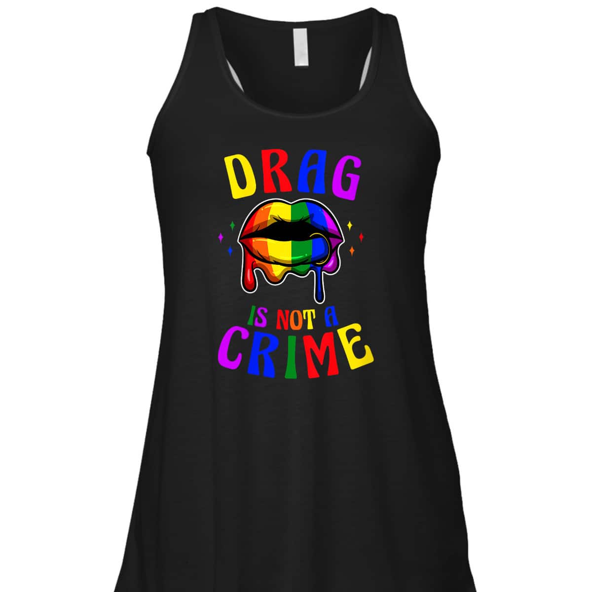 Womens Drag Is Not A Crime LGBT Pride Equality Queen T-Shirt