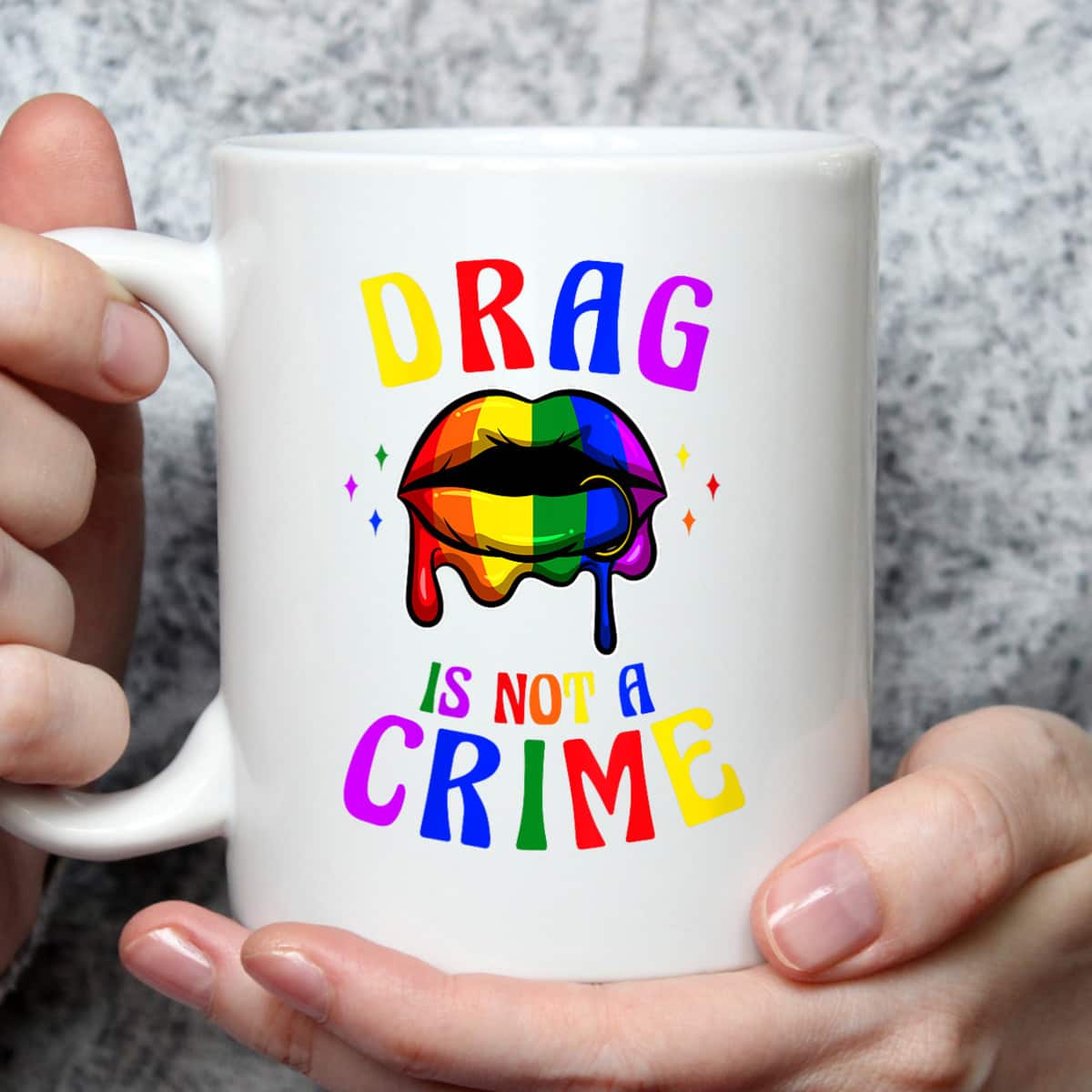 Womens Drag Is Not A Crime LGBT Pride Equality Queen T-Shirt