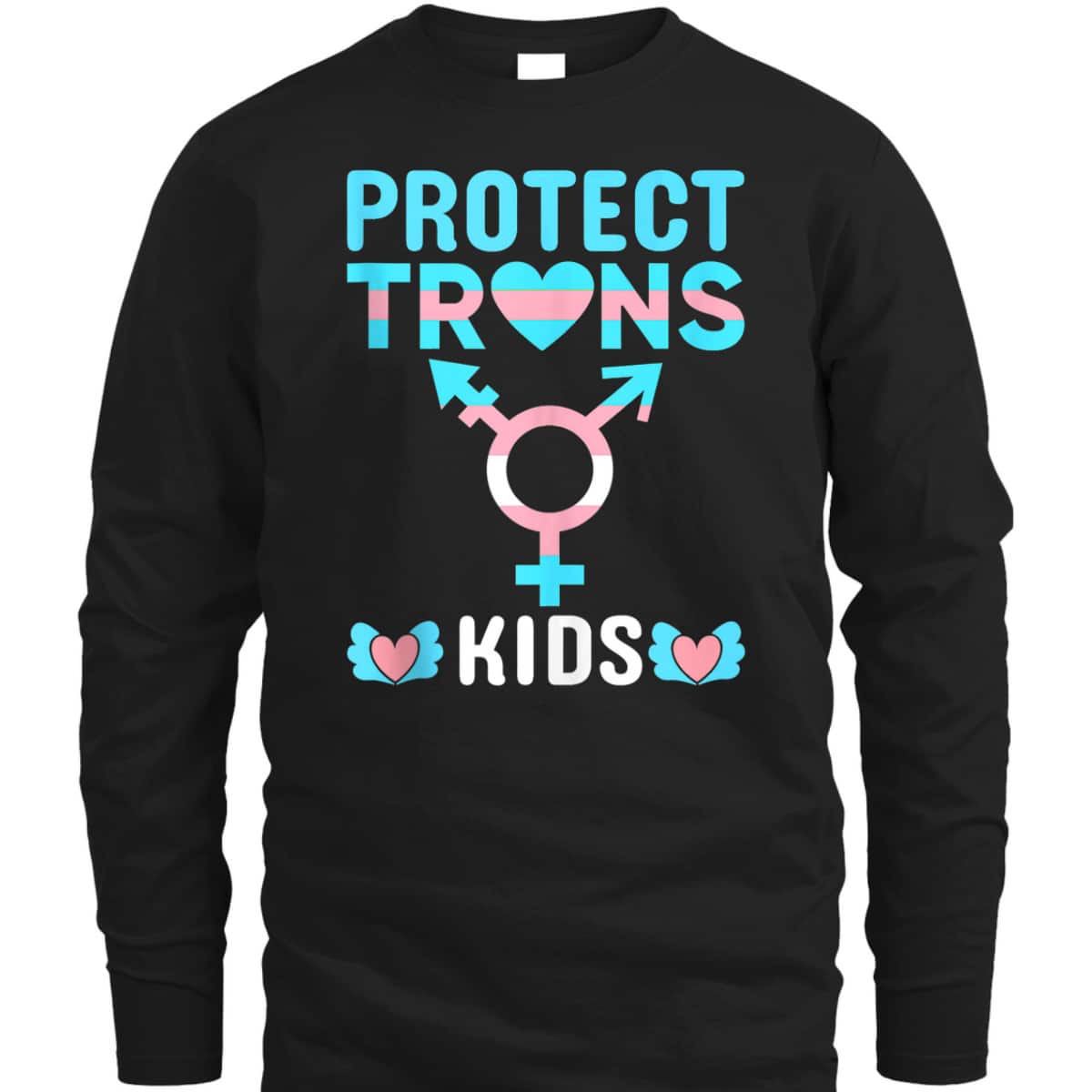Gay Pride Rainbow LGBT Support Equality Protect Trans Kids T-Shirt