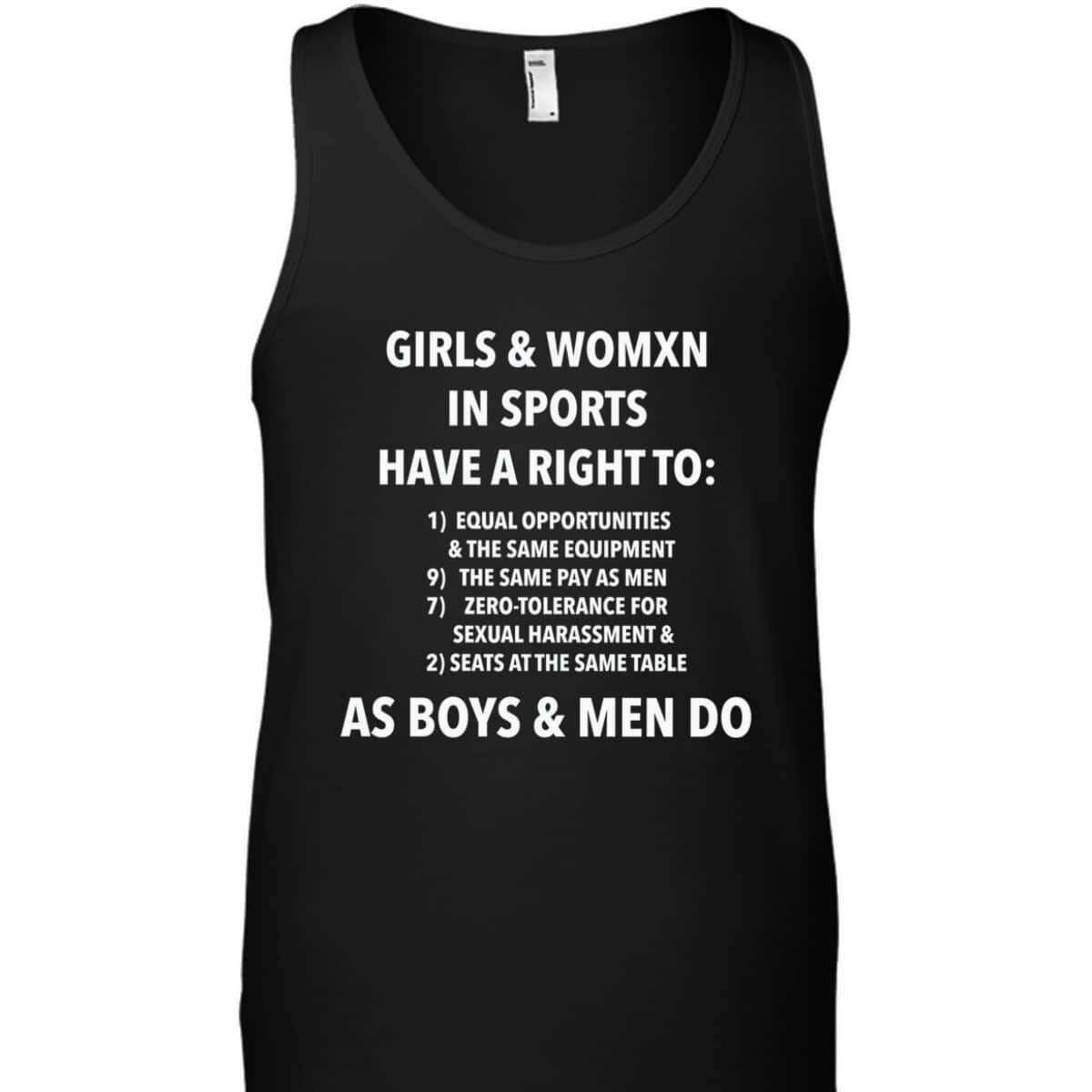 Equality In Sports And Girls T-Shirt