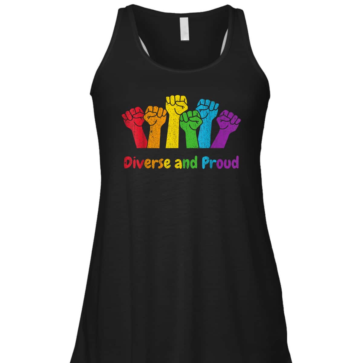 Diverse And Proud, Pride Month Equality LGBT Gay Rainbow Gay T-Shirt Diverse And Proud, Pride Month Equality LGBT Gay Rainbow Gay T-Shirt