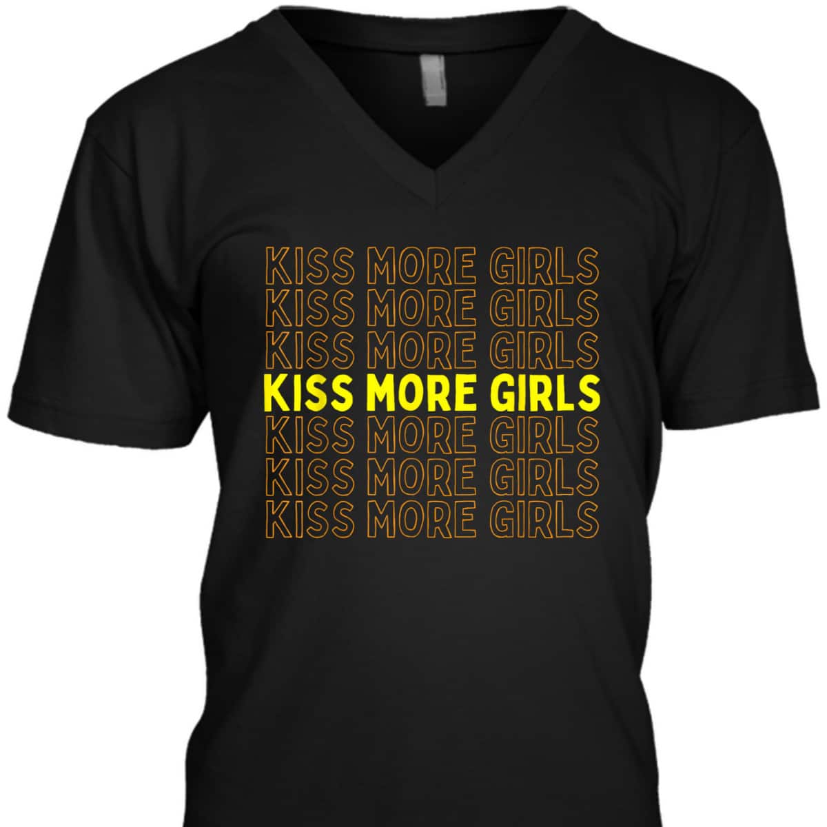 Kiss More Girls Lesbian Pride LGBTQ Month Gender Equality T-Shirt Kiss More Girls Lesbian Pride LGBTQ Month Gender Equality T-Shirt