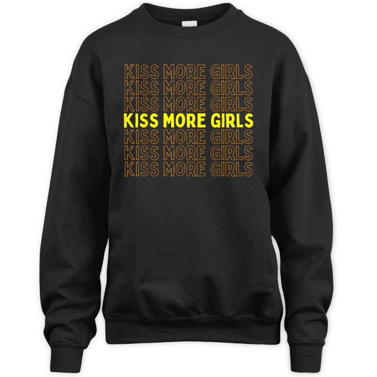 Kiss More Girls Lesbian Pride LGBTQ Month Gender Equality T-Shirt