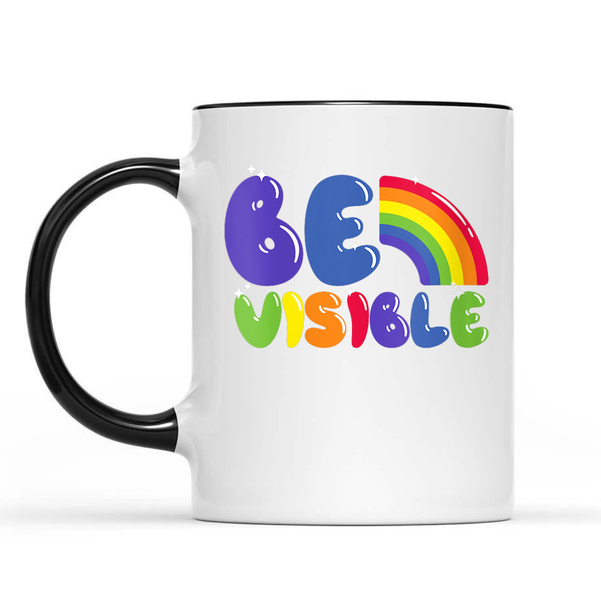Womens Be Visible LGBTQIA Equality Social Justice T-Shirt Womens Be Visible LGBTQIA Equality Social Justice T-Shirt