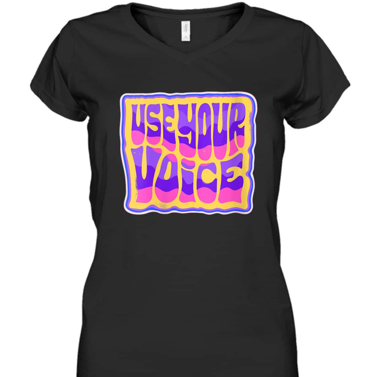 Womens Use Your Voice Equality Social Justice T-Shirt