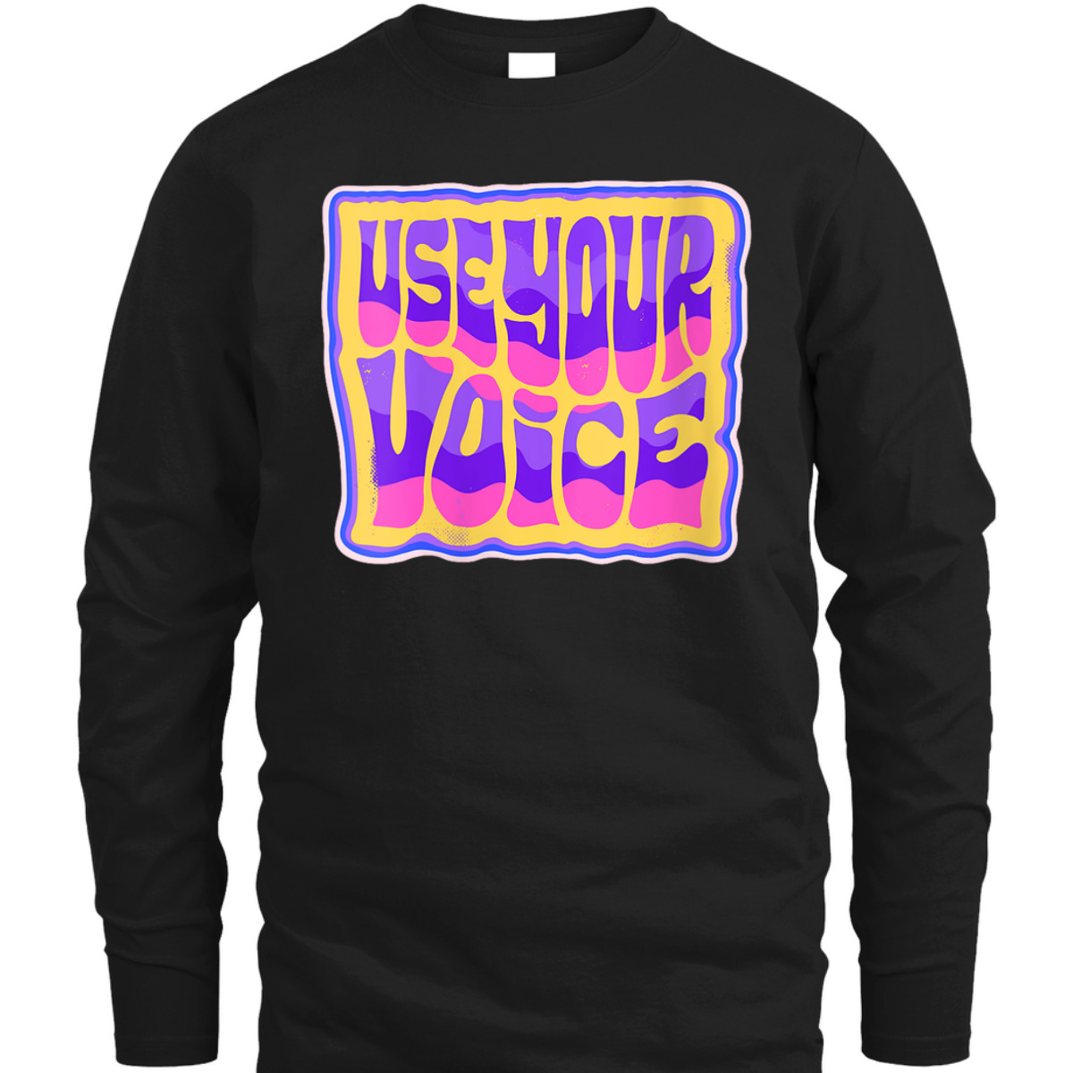 Womens Use Your Voice Equality Social Justice T-Shirt