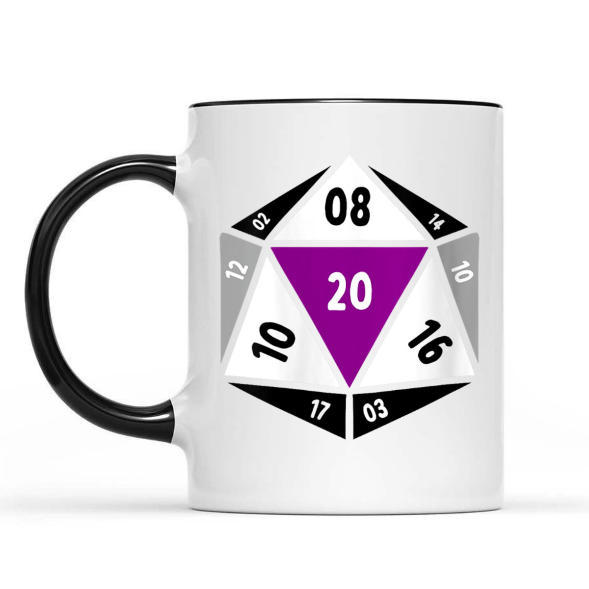 Womens Asexual D20 Dice Ace Pride LGBTQ Gender Equality Gaymer T-Shirt Womens Asexual D20 Dice Ace Pride LGBTQ Gender Equality Gaymer T-Shirt