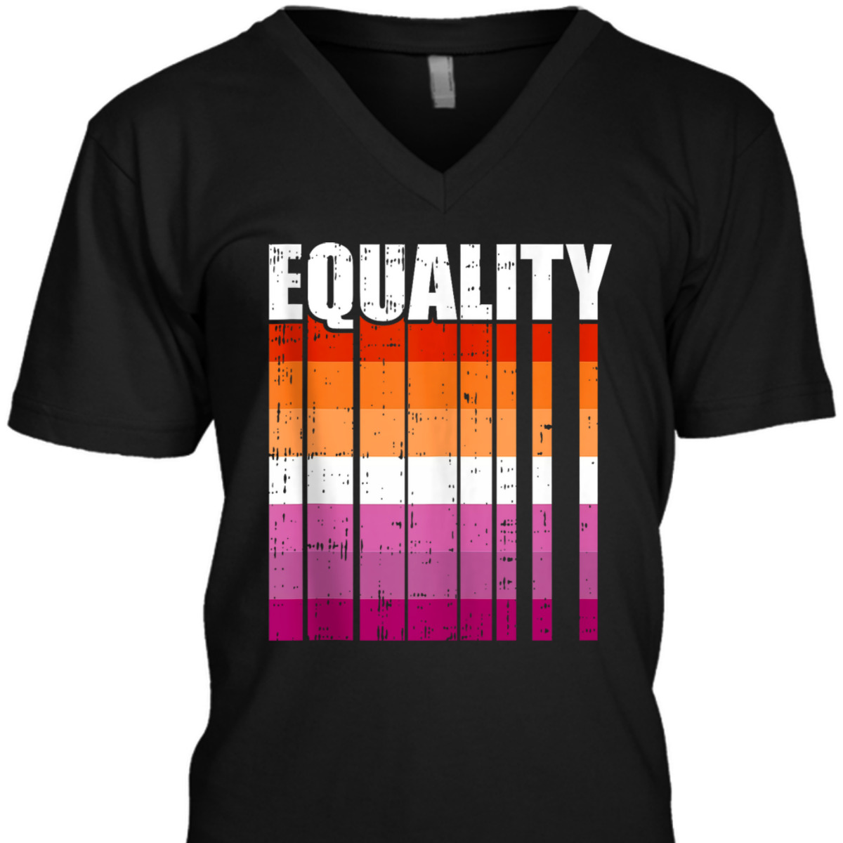 LGBT-Q Equality Lesbian Pride LGBT-Q Ally Rainbow Flag T-Shirt