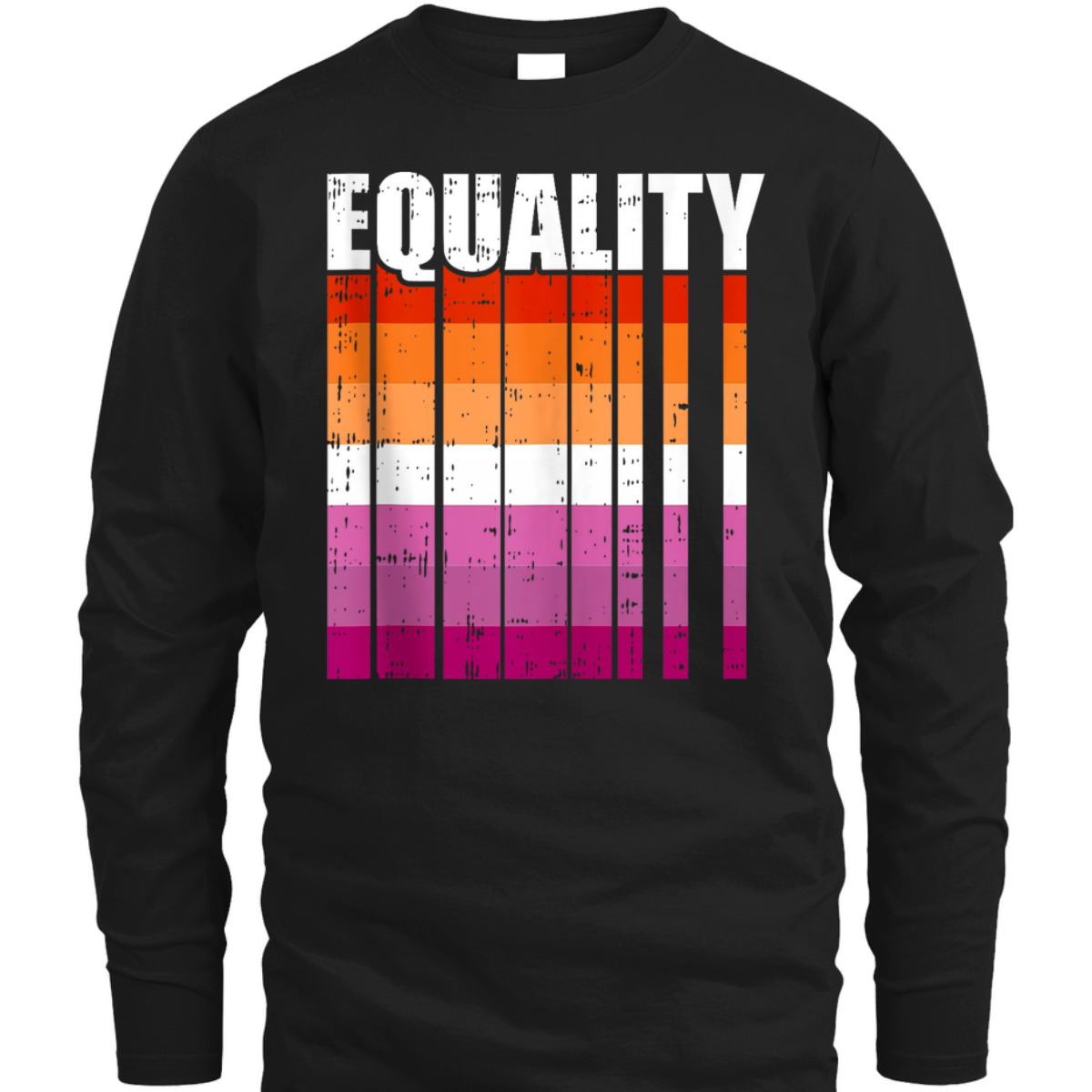 LGBT-Q Equality Lesbian Pride LGBT-Q Ally Rainbow Flag T-Shirt