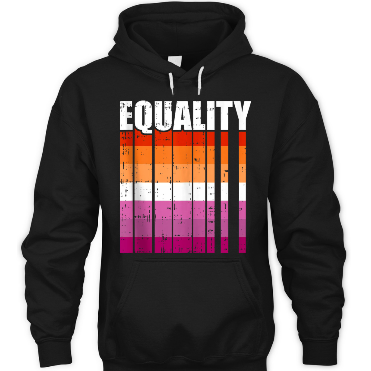 LGBT-Q Equality Lesbian Pride LGBT-Q Ally Rainbow Flag T-Shirt