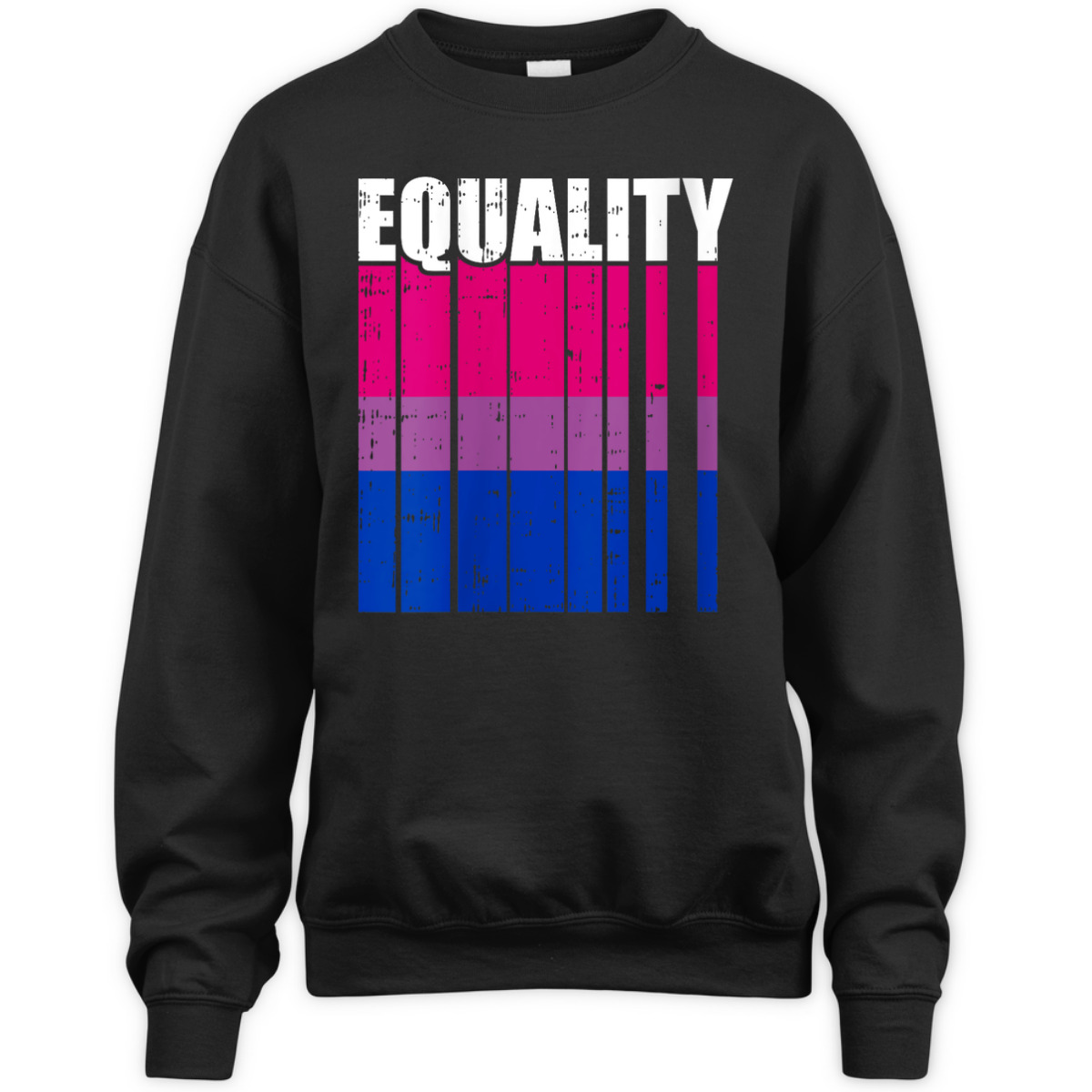 Womens LGBT-Q Equality Bisexual Pride LGBT-Q Ally Rainbow Flag T-Shirt