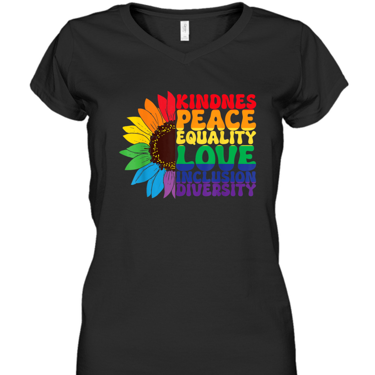 LGBT Pride Month Kindness Peace Equality Love Inclusion T-Shirt
