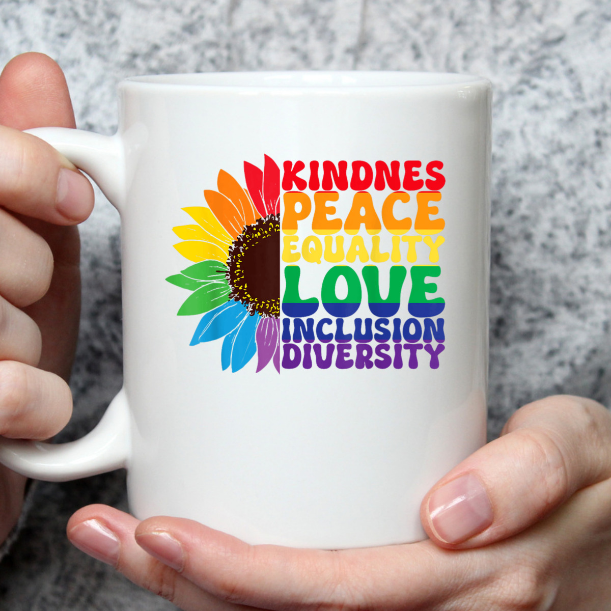 LGBT Pride Month Kindness Peace Equality Love Inclusion T-Shirt LGBT Pride Month Kindness Peace Equality Love Inclusion T-Shirt