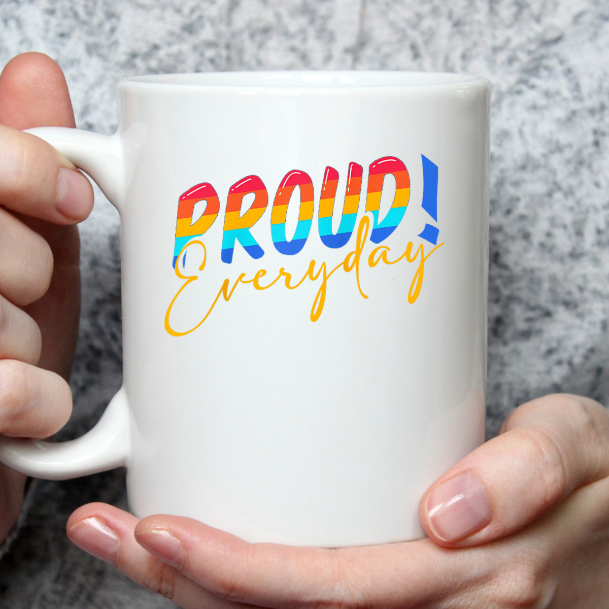 Proud Everyday LGBTQ Equality Gay Lesbian Pride T-Shirt