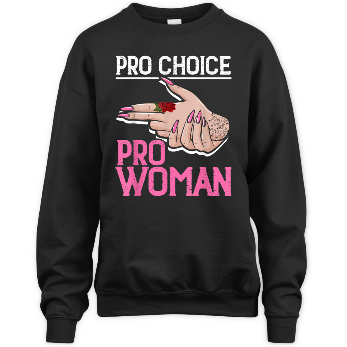 Pro Choice Woman Abortion Feminism Reproductive Rights T-Shirt