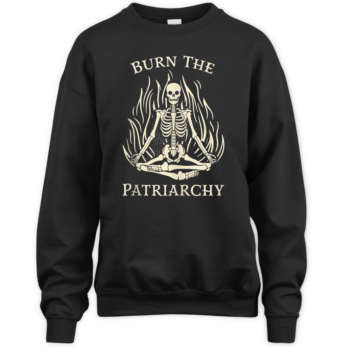 Burn The Patriarchy Funny Rights Skeleton Feminist T-Shirt Burn The Patriarchy Funny Rights Skeleton Feminist T-Shirt