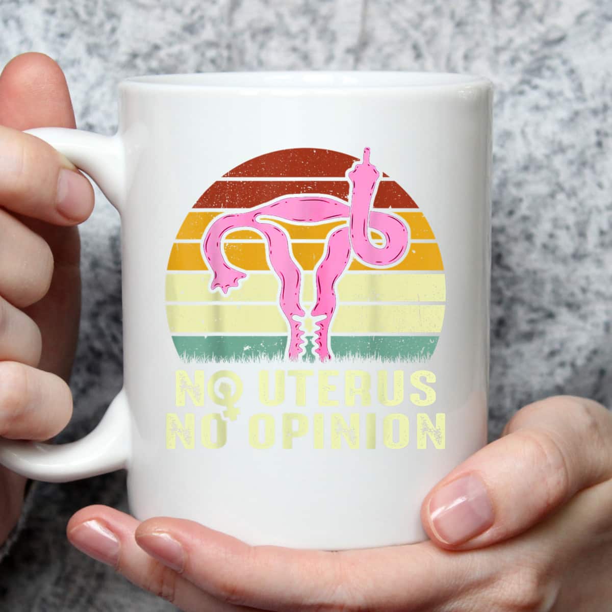 Vintage No Uterus No Opinion Feminist Pro-Choice T-Shirt Vintage No Uterus No Opinion Feminist Pro-Choice T-Shirt