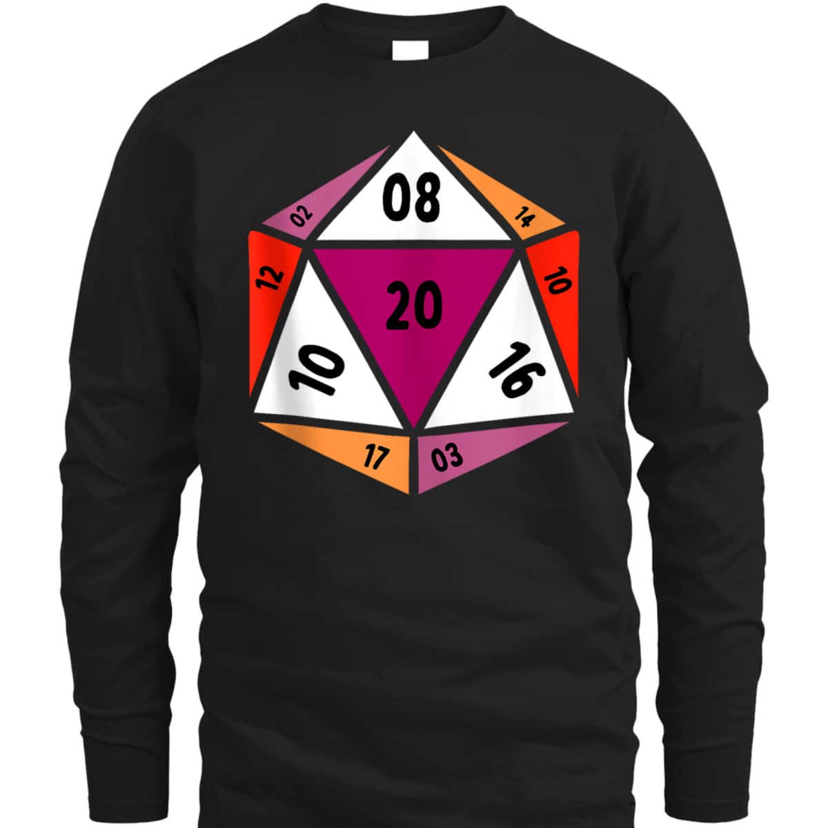 Lesbian Pride D20 Dice Gay Woman LGBTQ Ally Gender Equality T-Shirt Lesbian Pride D20 Dice Gay Woman LGBTQ Ally Gender Equality T-Shirt