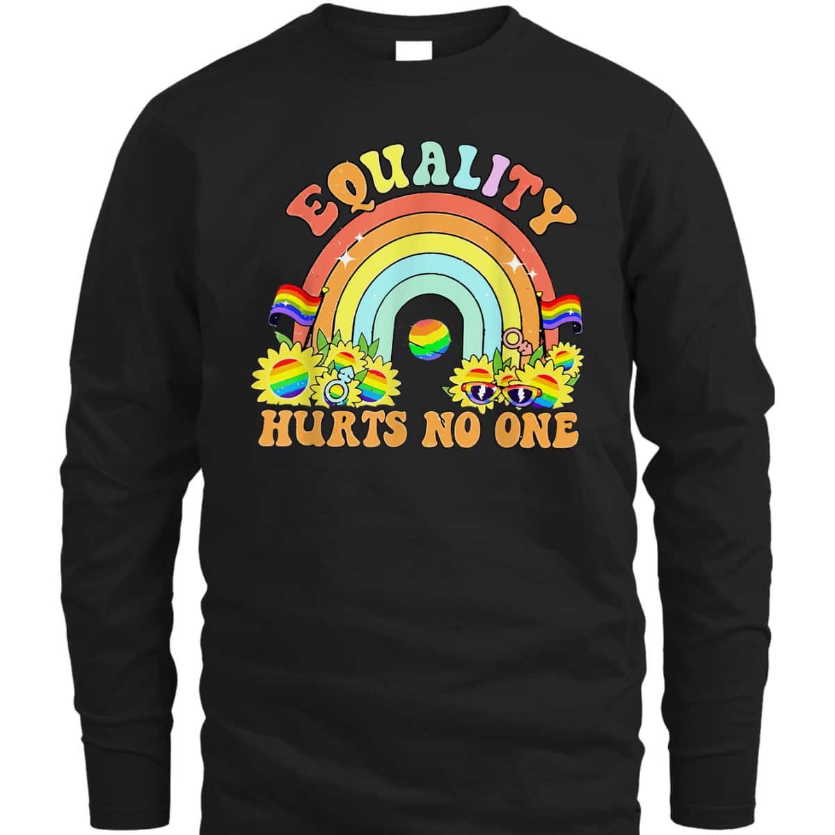 Equality Hurts No One LGBT Black Disabled Women Right T-Shirt Equality Hurts No One LGBT Black Disabled Women Right T-Shirt