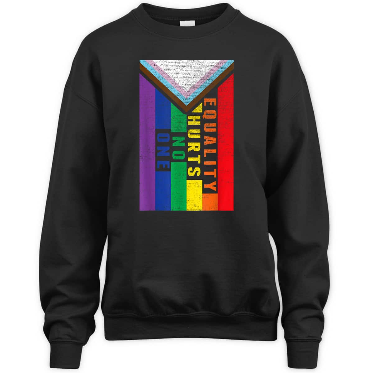 Equality Hurts No One LGBT Pride Transgender Bisexual Flag T-Shirt Equality Hurts No One LGBT Pride Transgender Bisexual Flag T-Shirt