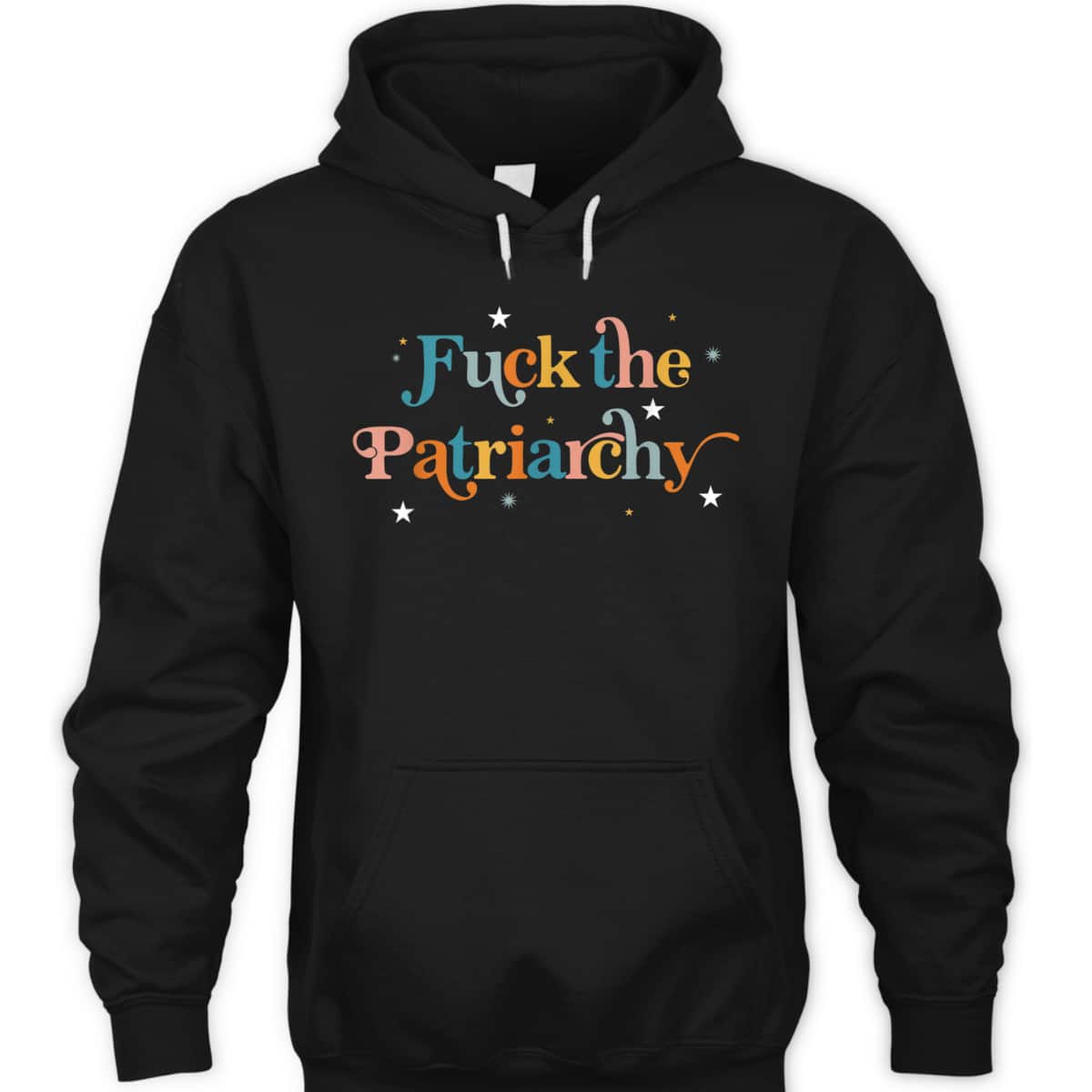 Funny F The Patriarchy Vintage Feminist Women Quote T-Shirt