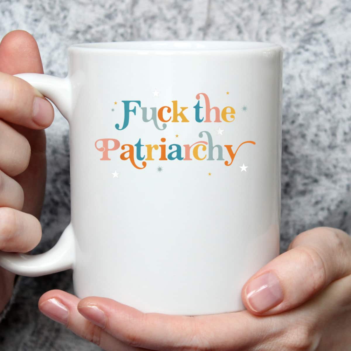 Funny F The Patriarchy Vintage Feminist Women Quote T-Shirt