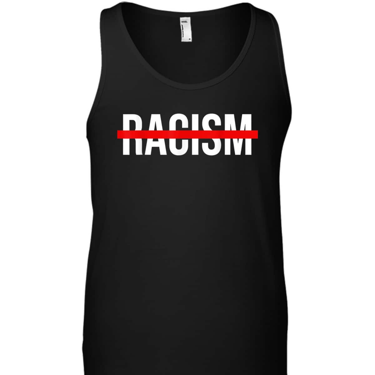 Black Lives Matter Racism Crossed Scored Out BLM End Racism T-Shirt Black Lives Matter Racism Crossed Scored Out BLM End Racism T-Shirt
