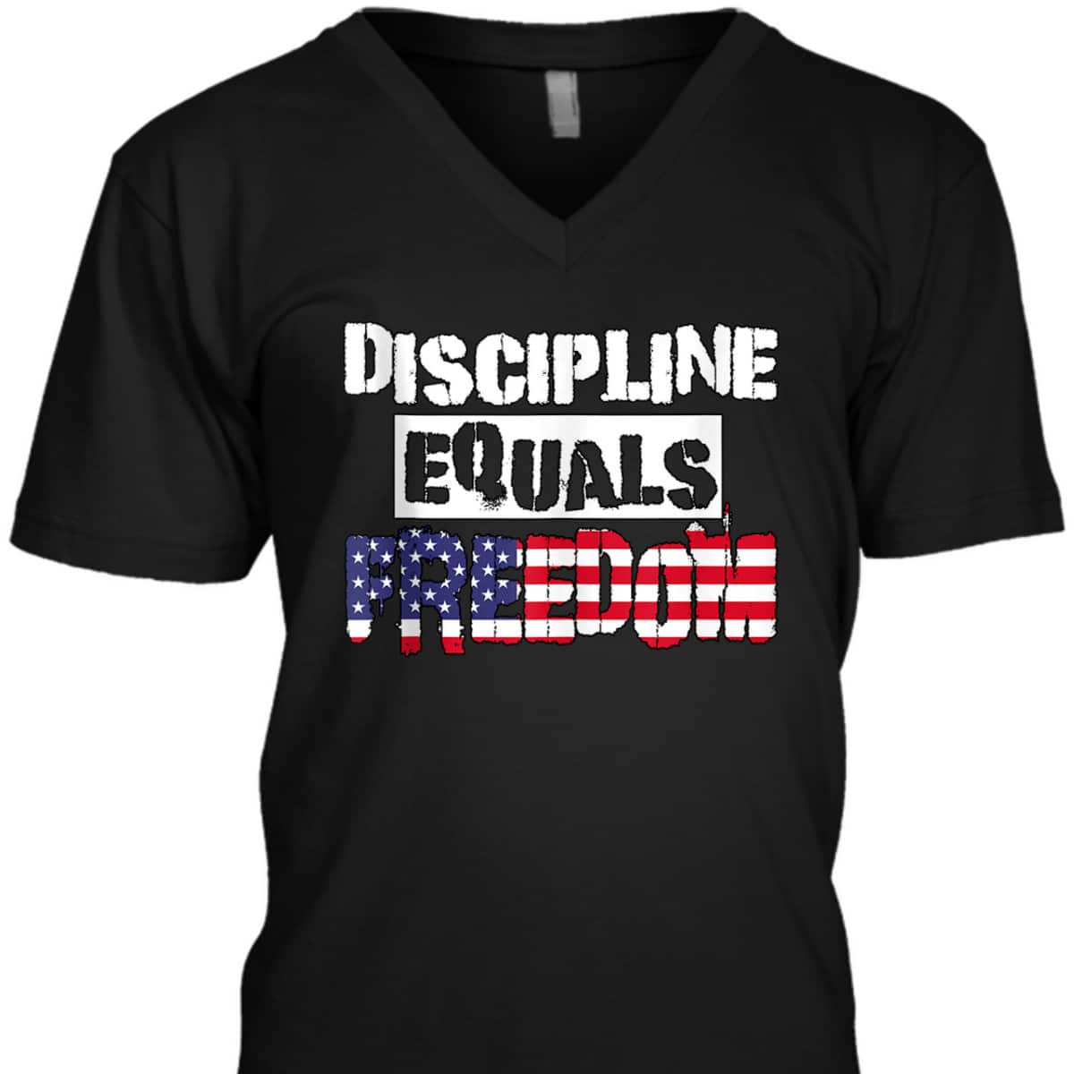 Discipline Is Equal To Freedom American Flag Patriot T-Shirt Discipline Is Equal To Freedom American Flag Patriot T-Shirt