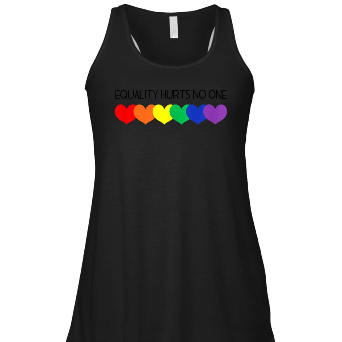 Equality Hurts No One Social Justice Equality LGBT Q Ally T-Shirt