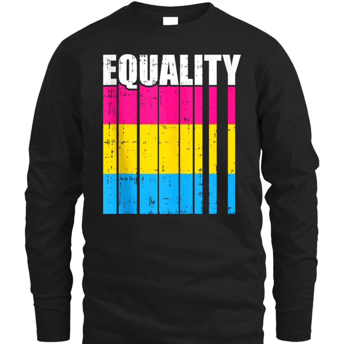 LGBT-Q Equality Pansexual LGBT-Q Ally Rainbow Flag T-Shirt