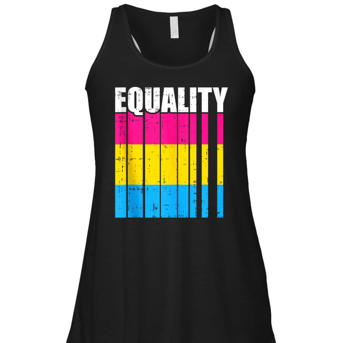LGBT-Q Equality Pansexual LGBT-Q Ally Rainbow Flag T-Shirt