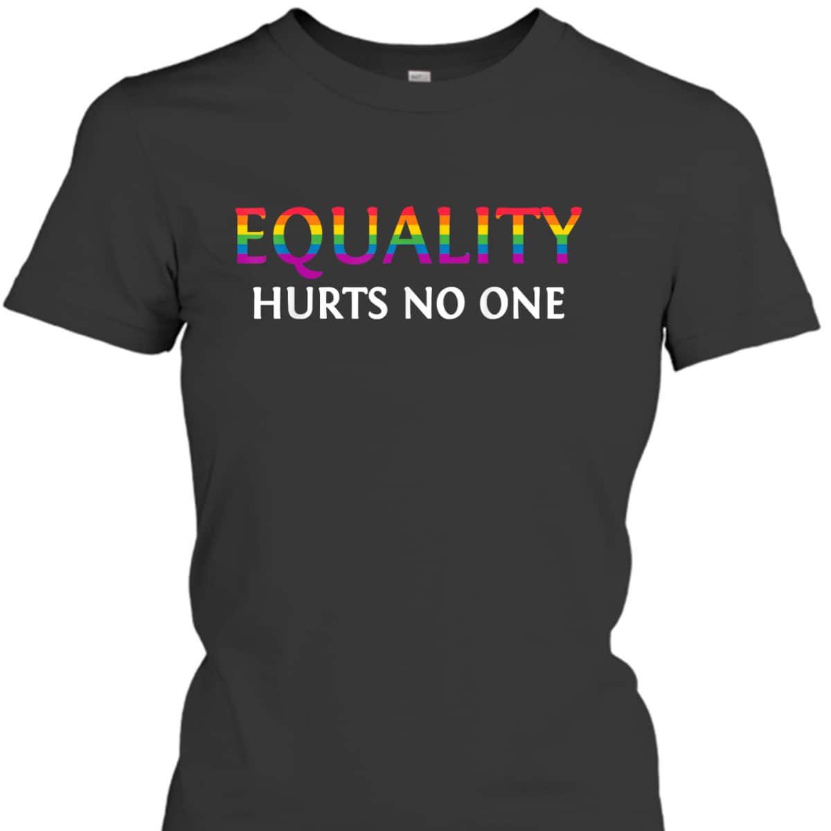 Equality Hurts No One LGBT Equality Human Rights Gay Pride T-Shirt
