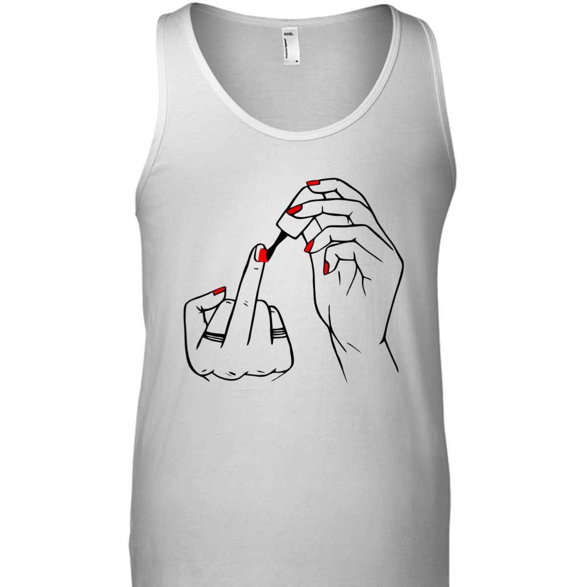 Women Hand Red Nail Polish Equality Equal Rights Feminism T-Shirt Women Hand Red Nail Polish Equality Equal Rights Feminism T-Shirt