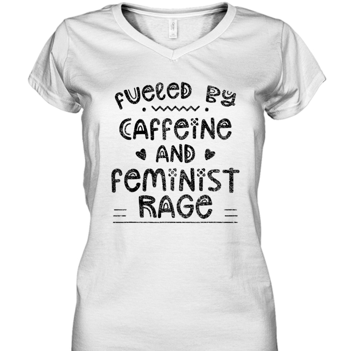 Fueled By Caffeine And Feminist Rage Feminists Feminism T-Shirt Fueled By Caffeine And Feminist Rage Feminists Feminism T-Shirt