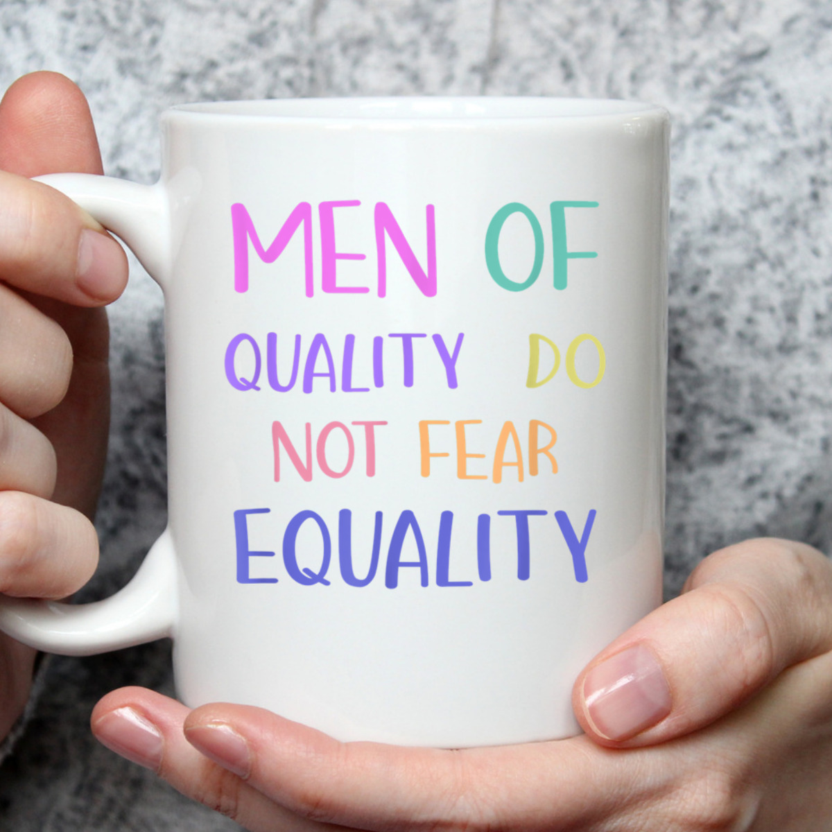Men Of Quality Do Not Fear Equality Feminist Novelty T-Shirt Men Of Quality Do Not Fear Equality Feminist Novelty T-Shirt