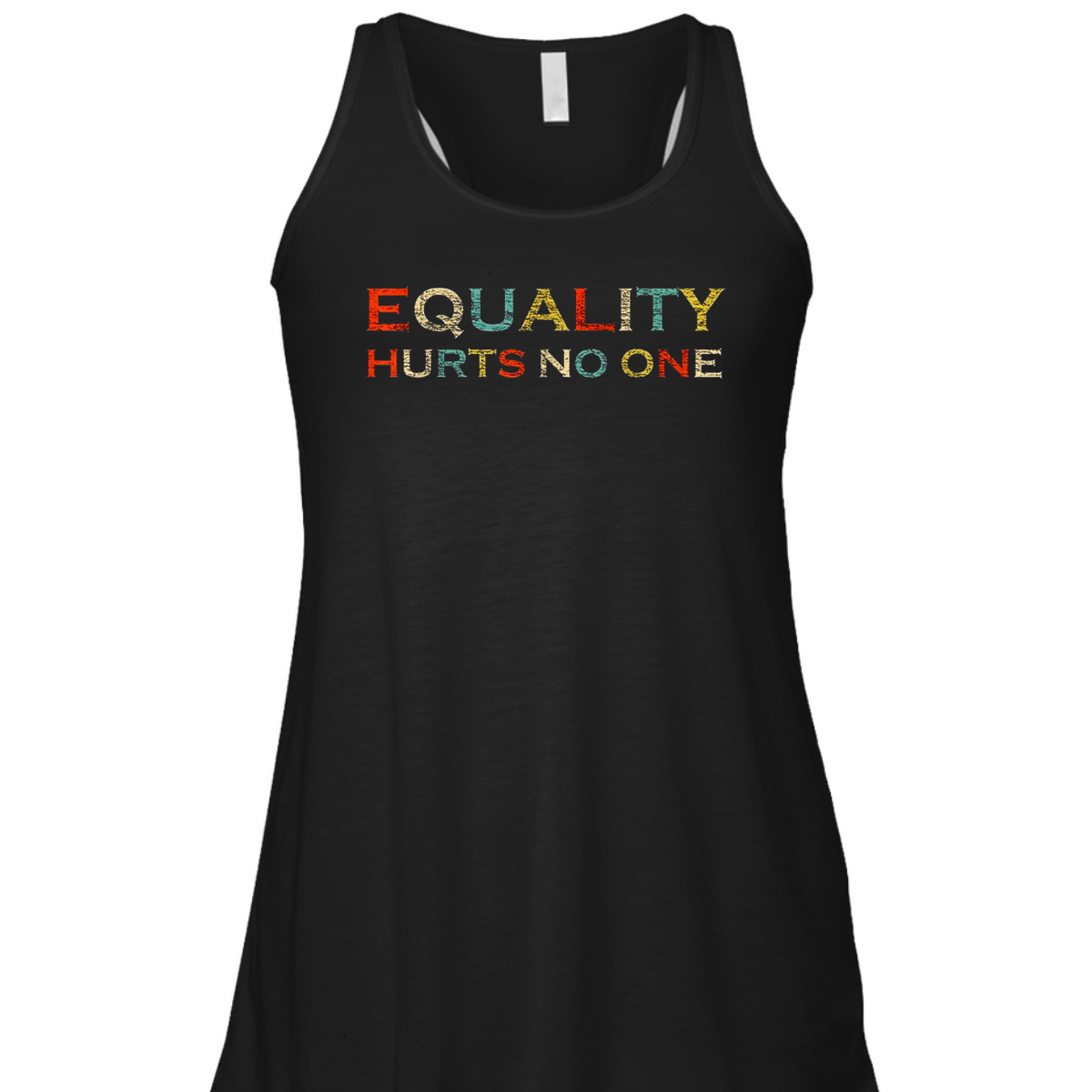 Equality Hurts No One LGBT Gay Les Pride Retro Vintage T-Shirt Equality Hurts No One LGBT Gay Les Pride Retro Vintage T-Shirt